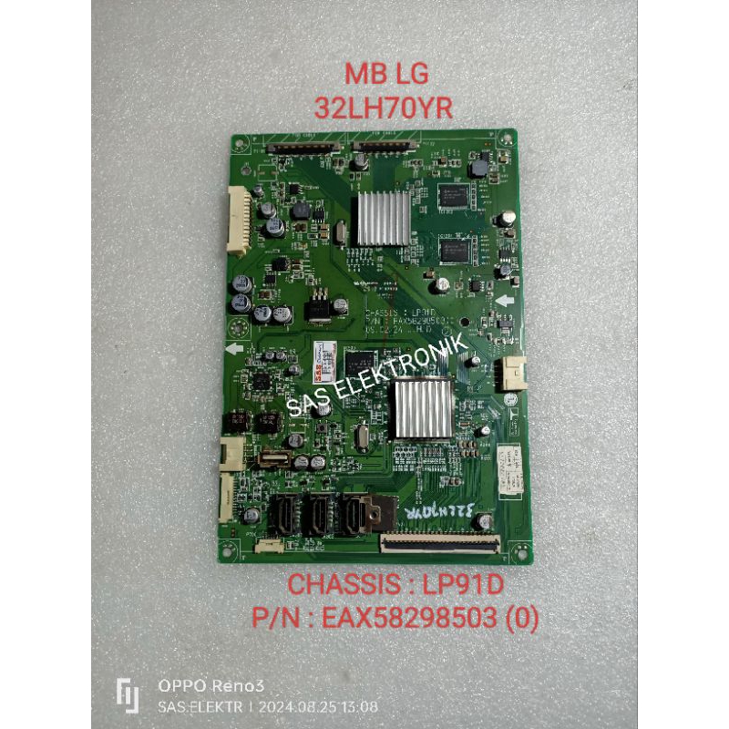Jual MB BOARD MOTHERBOARD MAINBOARD MESIN TV LED LG 32 INCH 32LH70YR ...