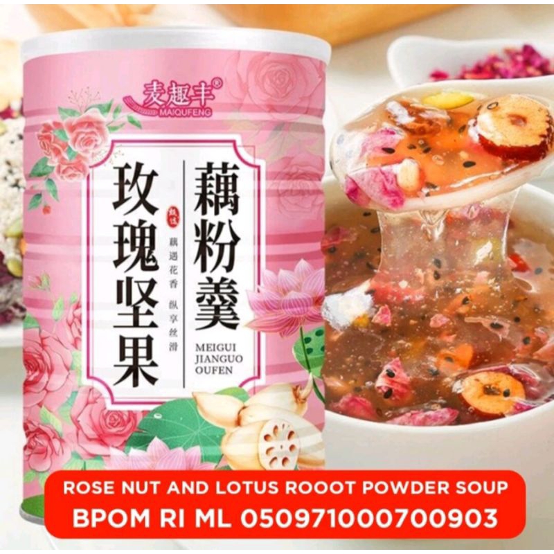 Jual Oufen Lotus Root Powder/Bubuk Sereal Akar Teratai Sehat Untuk Diet ...