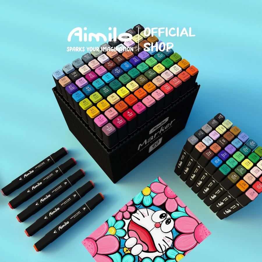 Spidol Warna Warni 1 Set 