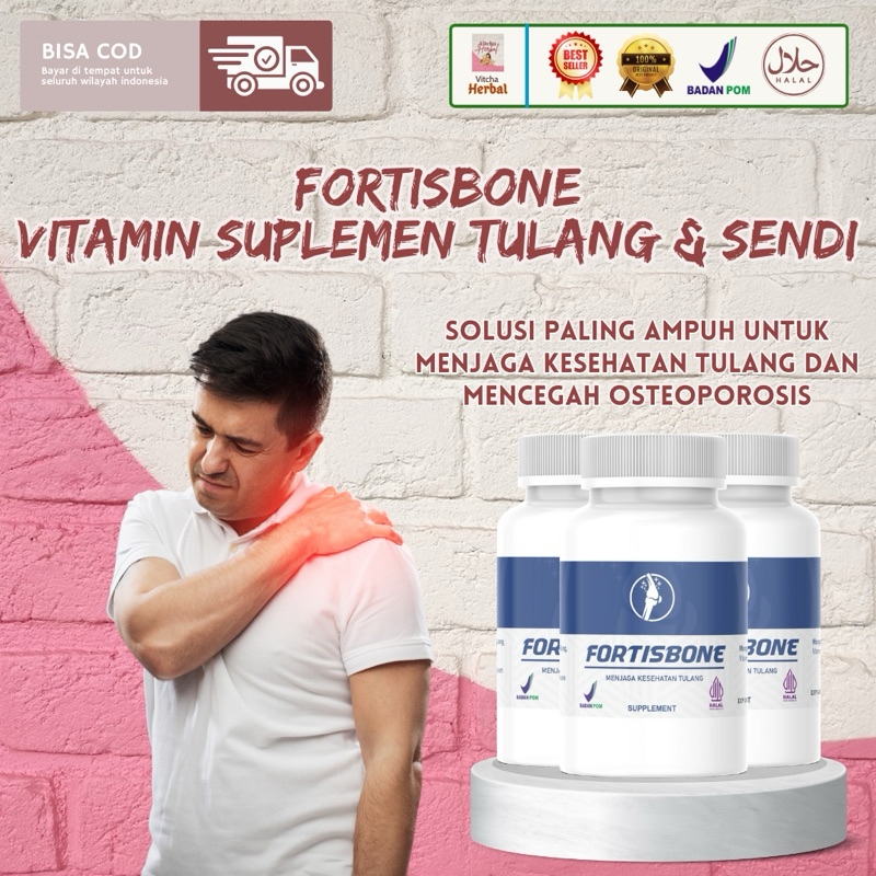 Jual FORTISBONE Vitamin Tulang dan Sendi Vitamin Kesehatan Tulang Obat ...