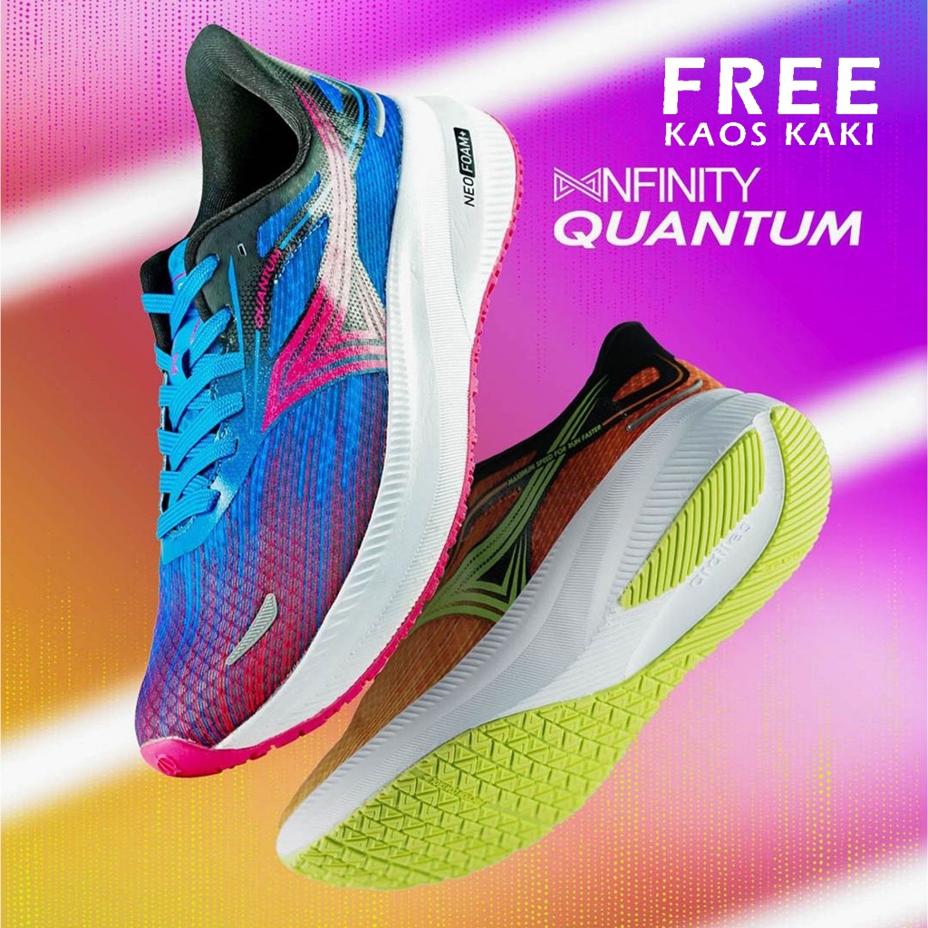 Jual Sepatu Lari Ardiles Nfinity Quantum Original Sepatu Olahraga Senam ...