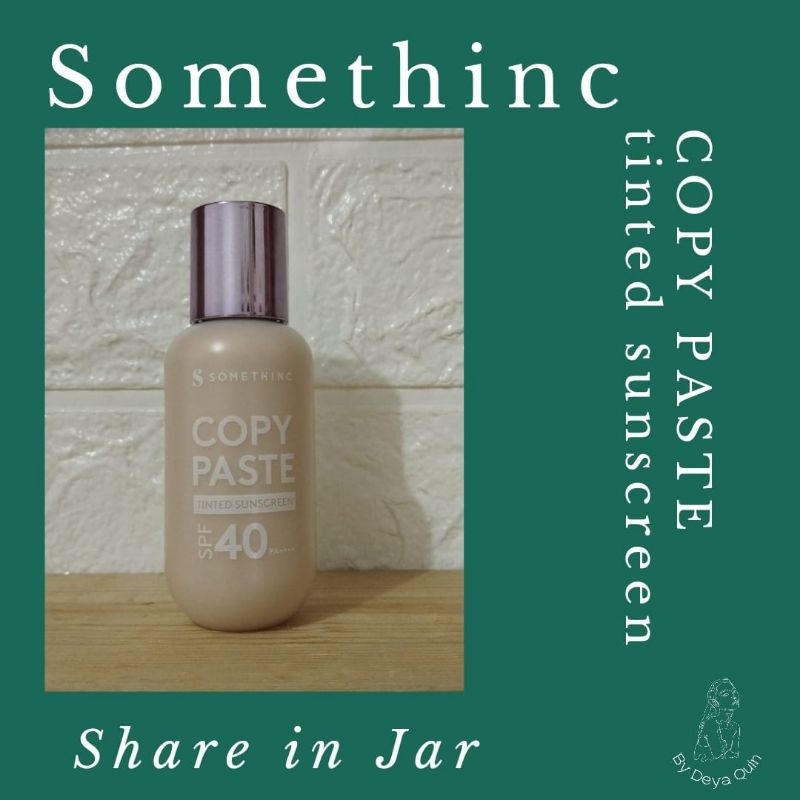 Jual (SHARE in JAR) Somethinc Copy Paste Tinted Sunscreen (SHADE ...