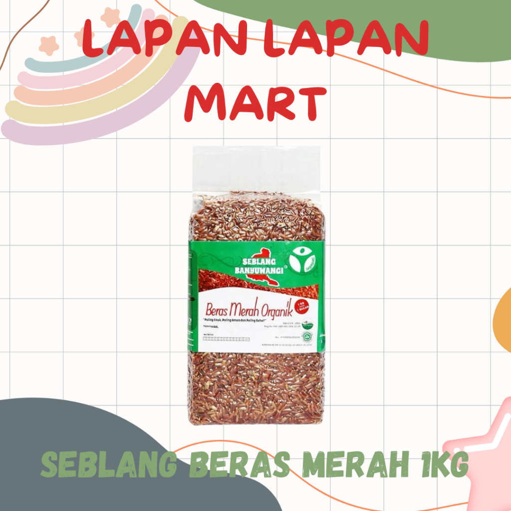 Jual Seblang Beras Merah 1kg | Shopee Indonesia