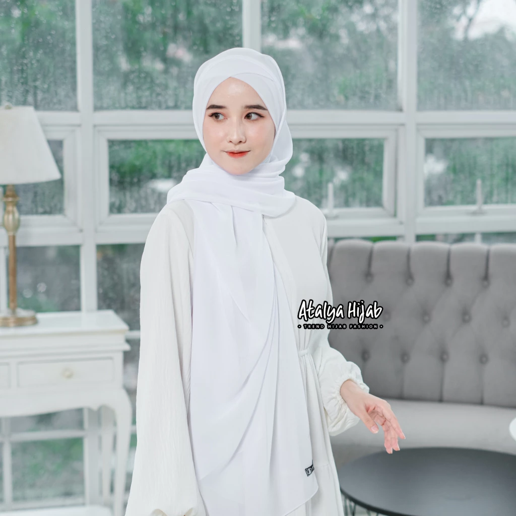 Detail Pashmina Silang Babydoll