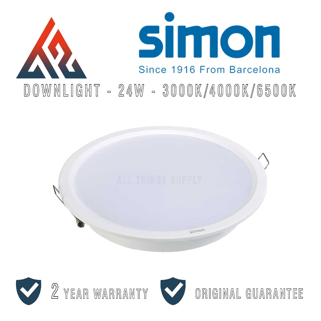 Jual Simon Lampu LED Downlight Bulat 24 Watt Inbow - 24W 24 W 24Watt ...