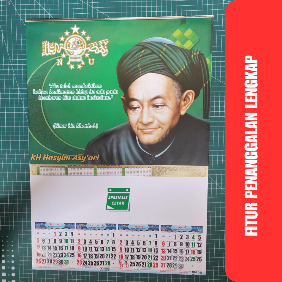 Jual KALENDER NU 2025 - KALENDER NAHDATUL ULAMA TERBARU - ALMANAK NU