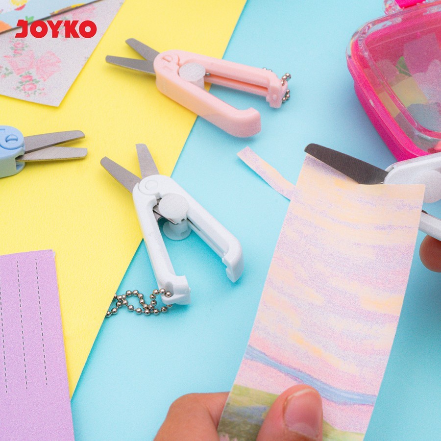 Jual Gunting Lipat Mini Pastel Joyko SC-36 Original (1 PCS) / Gunting ...