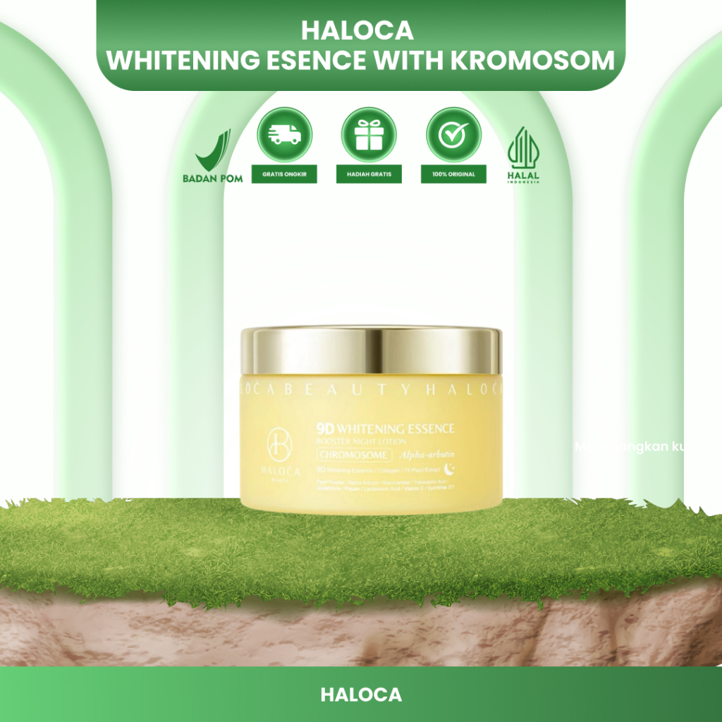 Jual Haloca infused / haloca lotion / haloca bleacing HB Chromosome 9D ...