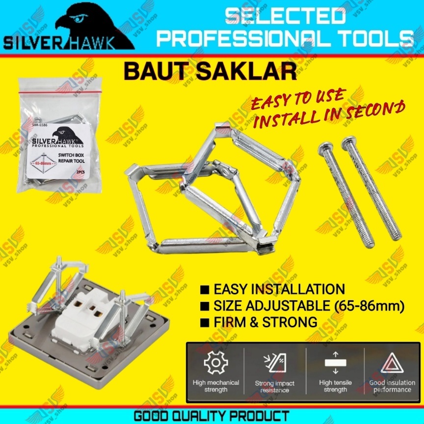 Jual Baut Saklar SilverHawk Perbaikan Sekrup Baut Saklar Inbow ...