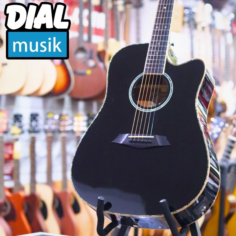 Jual Odlair Capella OD511SCE-BK (G) Solid Top with Preamp Baccus Berry ...