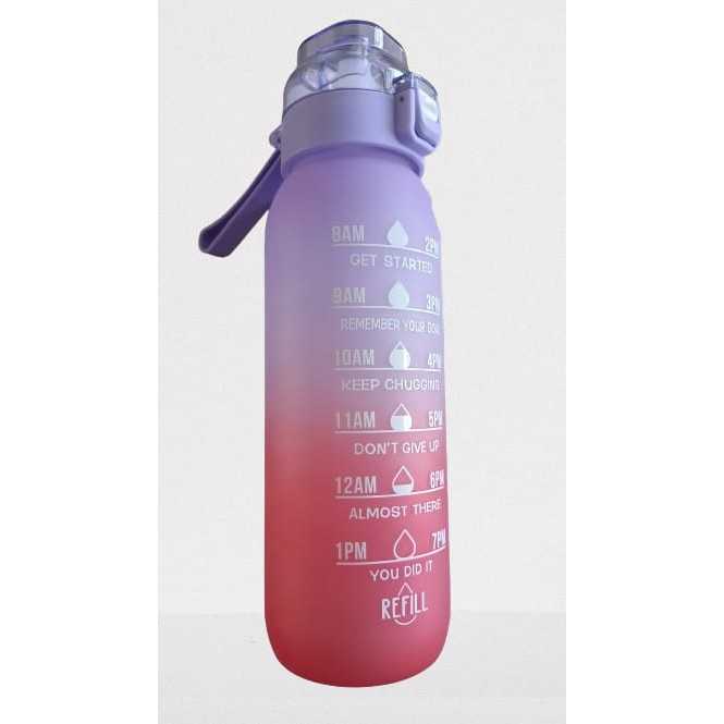 Jual botol air flavour 1 liter olahraga botol plastik water up (COD ...