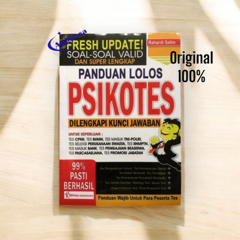 Jual Panduan Lolos Psikotes Dilengkapi Kunci Jawaban Shopee Indonesia