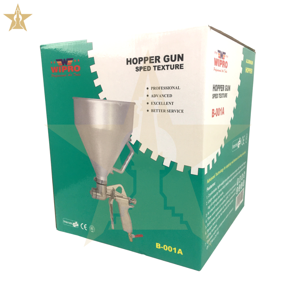 Jual WIPRO Spray Gun Texture - Hooper Gun - Alat Semprot texture ...