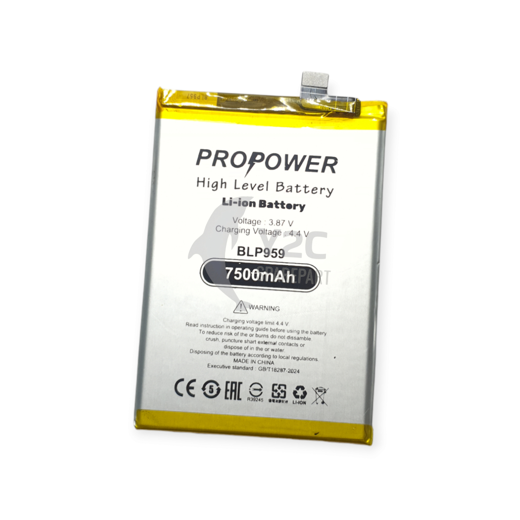ERYNK BLP959 Batteria di ricambio compatibile con Oppo Reno 8T 4G con set di attrezzi