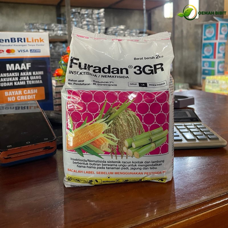 Jual Insektisida / Nematisida FURADAN 3GR 2kg | Shopee Indonesia