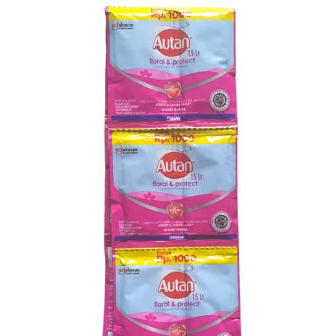 Jual Autan Lotion Anti Nyamuk Kemasan Jumbo 12 sachet @ 10ml | Shopee ...