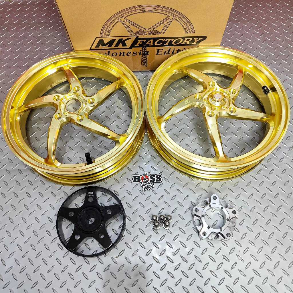 Jual Velg MK Factory MK4 Gold 12