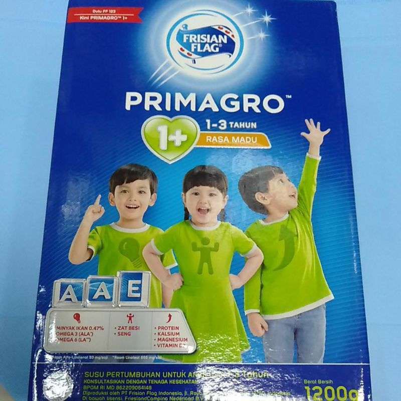 Jual Susu Primagro 1+ Kemasan 1200 Rasa Madu | Shopee Indonesia