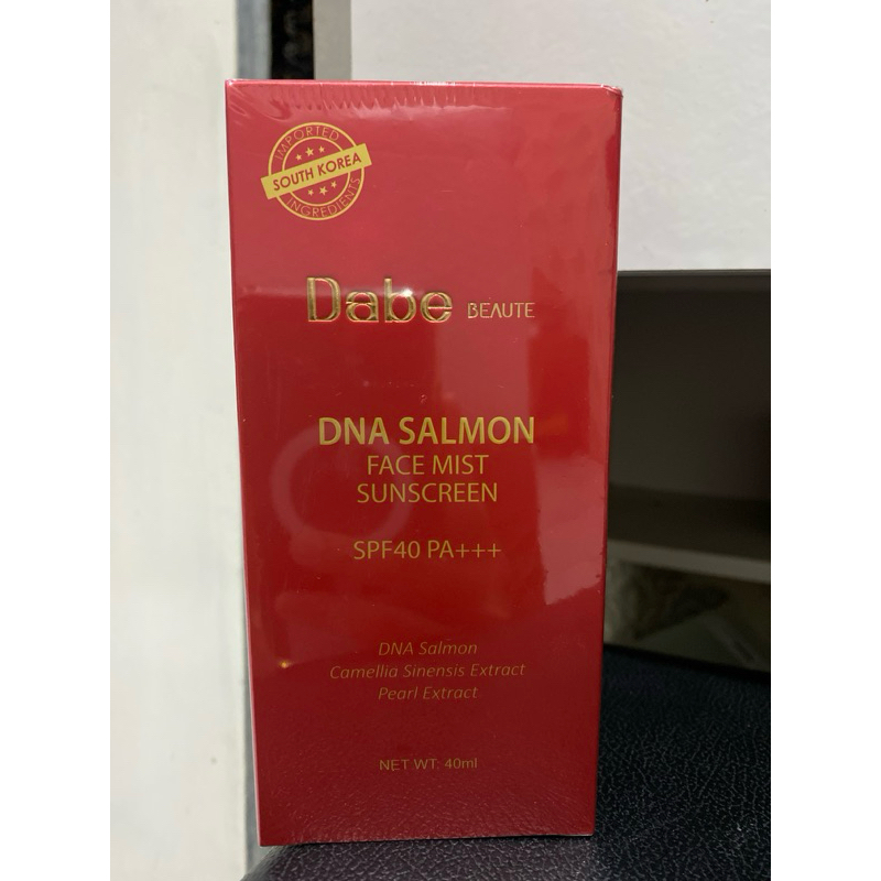 Jual FACE MIST DABE BEAUTE DNA SALMON SUNSCREEN SPF 40 PA ++ | Shopee ...