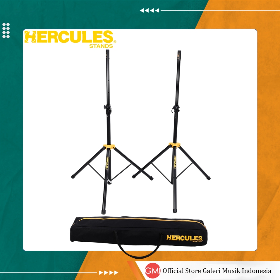 Hercules SS200BB paquete de soporte para parlantes (PAR) - Ultramar Audio