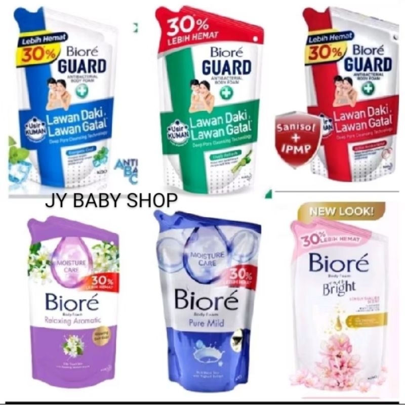 Jual Biore Body Foam Sabun cair netto:800ml/750ml | Shopee Indonesia