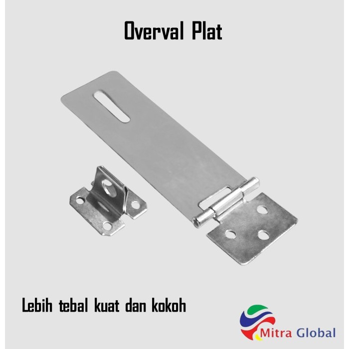 Jual Overpale / Overval Kunci Engsel Gembok Galvanis Anti Karat 4 Inch ...