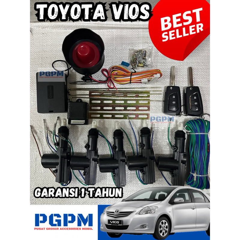 Jual Alarm Central Lock Vios 5 Pintu Garansi 1 Tahun Rusak Ganti Baru ...