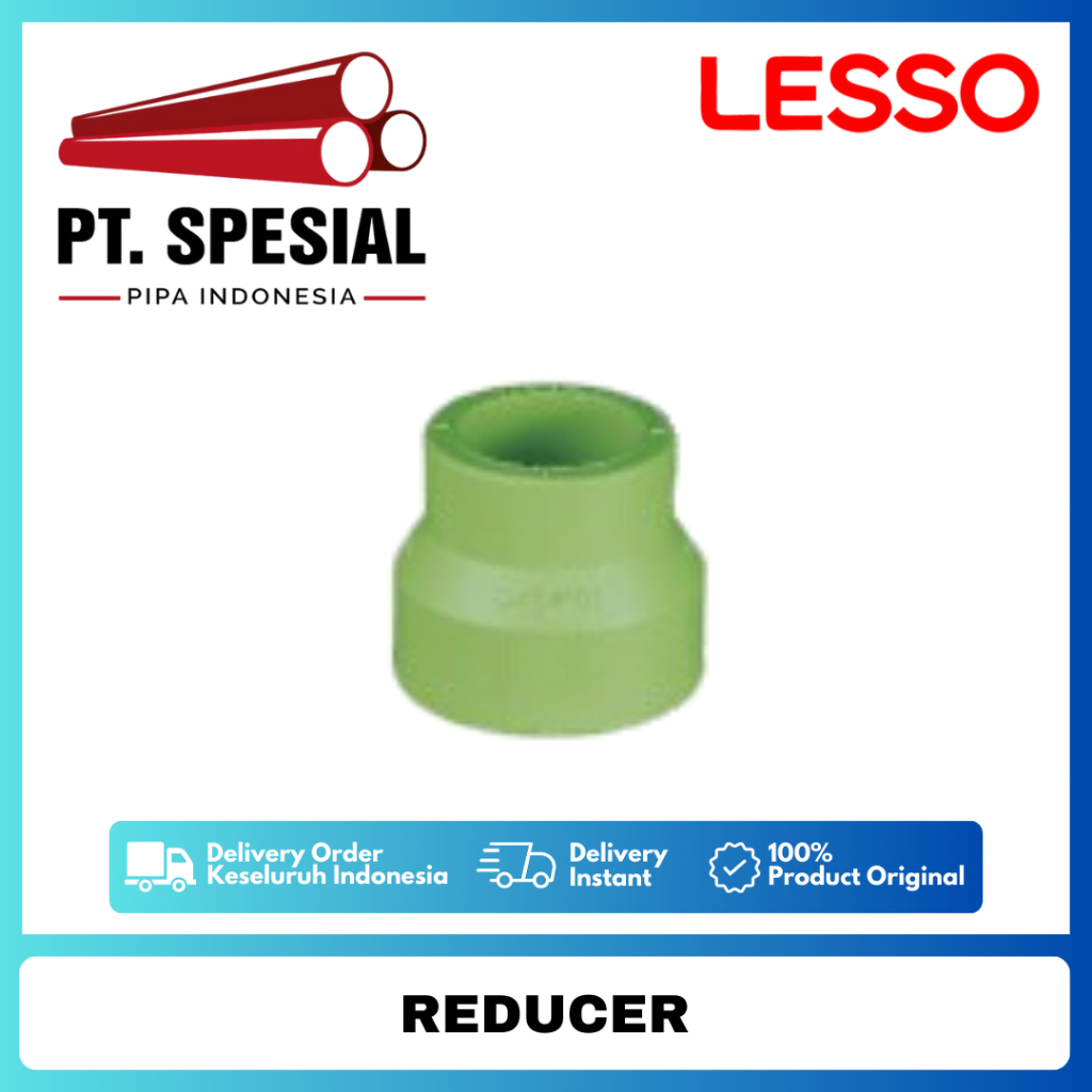 Jual Vlok Sock PPR Lesso DN90 x 50 / Reduced Sock PPR Lesso / Reducer ...