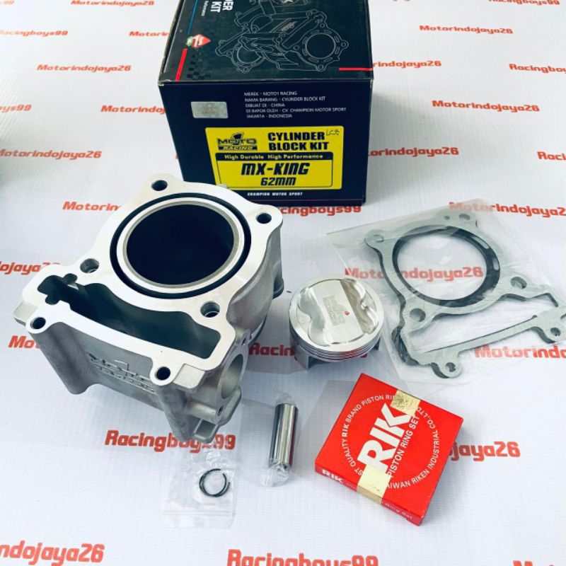 Jual Blok Seher Bore UP 62MM MX King Vixion Xabre R15 V1 V2 Jupiter MX ...
