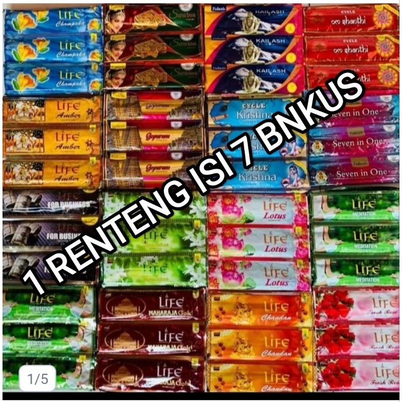 Jual dupa aroma terapi maharaja gold darsan 1 renteng (7 pcs) | Shopee ...