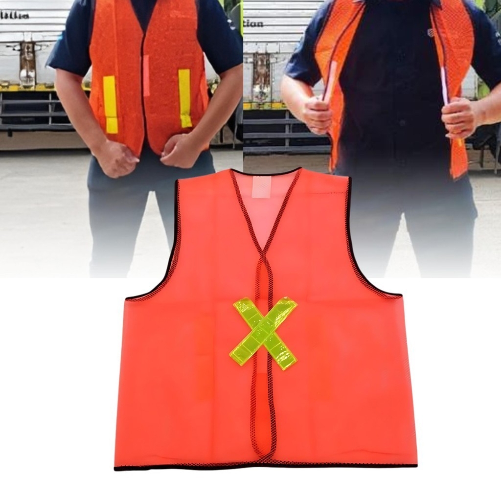 Jual Rompi Jaring Rompi Safety Proyek Safety Vest Pengaman Jala