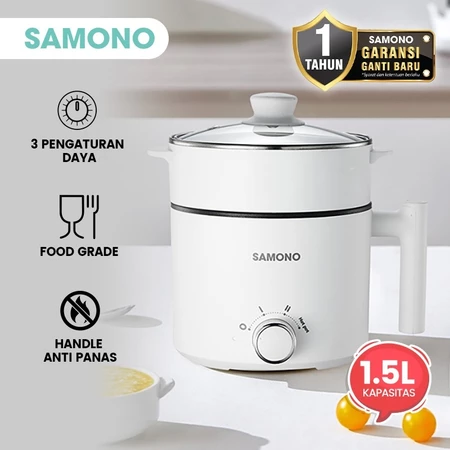  Panci Listrik Kukusan 1.5 Liter 