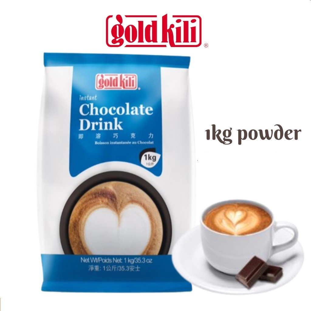 Jual Gold Kili Chocolate Drink Powder 1kg Bubuk Minuman Coklat Gold ...