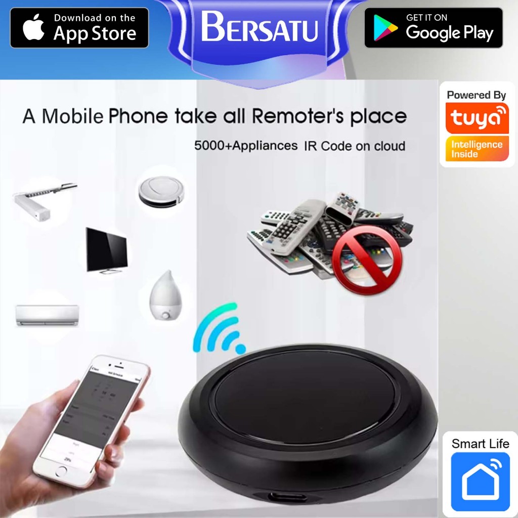 Jual WiFi Smart IR Remote Controller Smart Home Infrared Universal ...