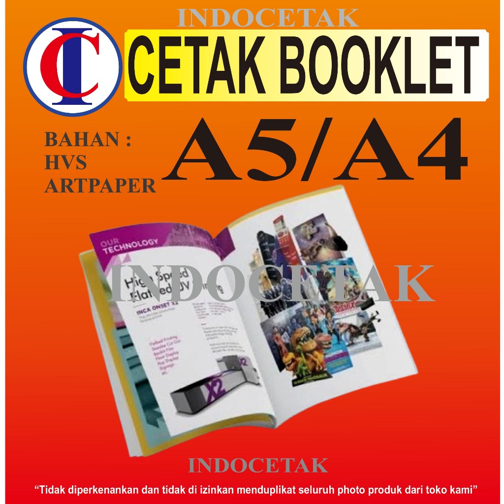 Jual CETAK BUKU MAJALAH BOOKLET A4 A5 Art Paper 150 Gsm TERMURAH Shopee Indonesia