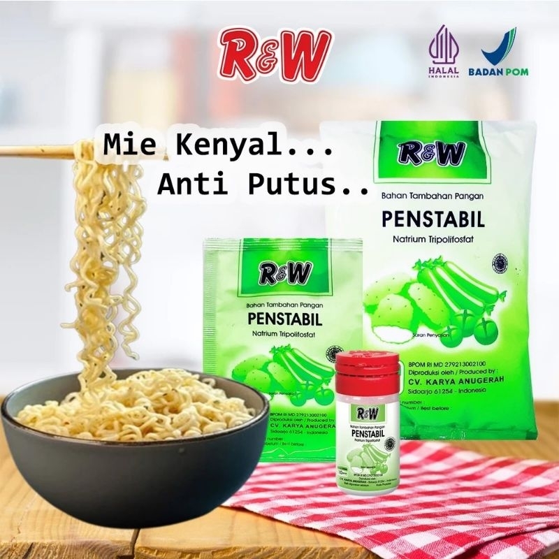 Jual Pengenyal Penstabil Rajawali R&W 25gr | Shopee Indonesia