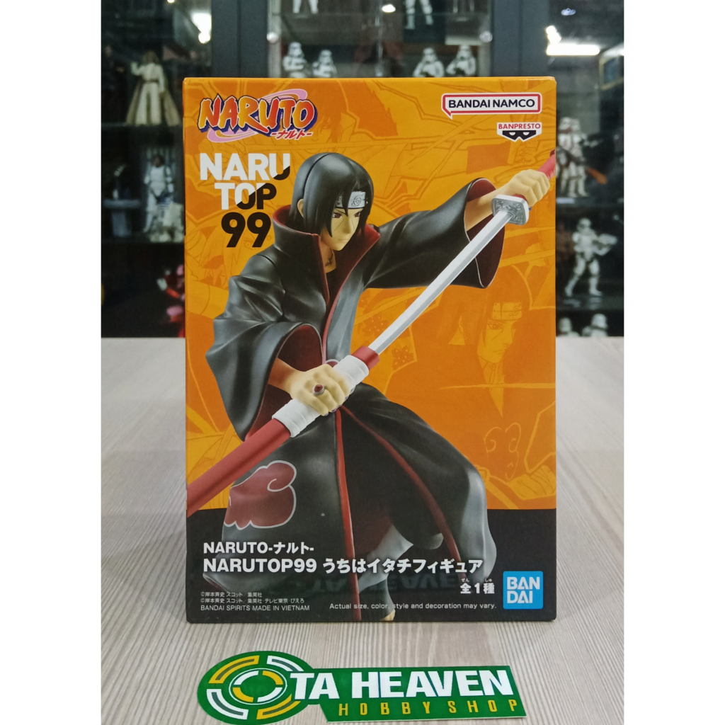 Statuina Banpresto Narutop99 - Uchiha Itachi 16 Cm, Action Figure In PVC Collezionabile, Con Base Inclusa, Prodotto Ufficiale Con Licenza, Regalo Per Fan Di Naruto