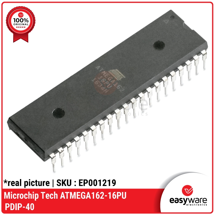 Jual ATMEGA162-16PU ATMEGA162 ORIGINAL | Shopee Indonesia