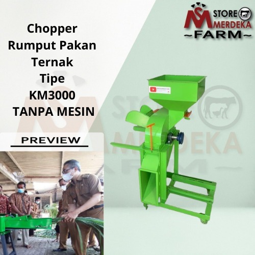 Jual Chopper Alat Cacah Rumput Pakan Ternak Sapi kambing Domba Tipe ...