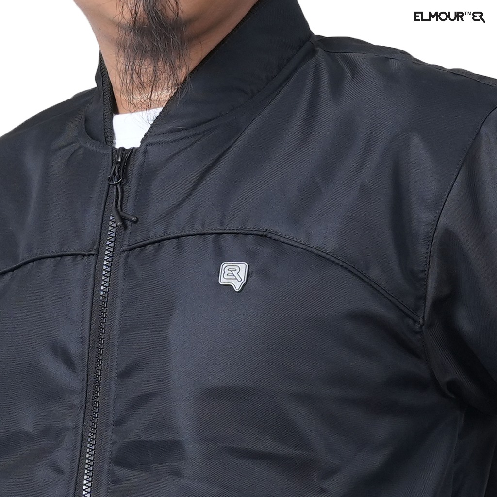 Jual Elmour Jaket Bomber Pria Tebal Windproof Tomz Series | Shopee ...