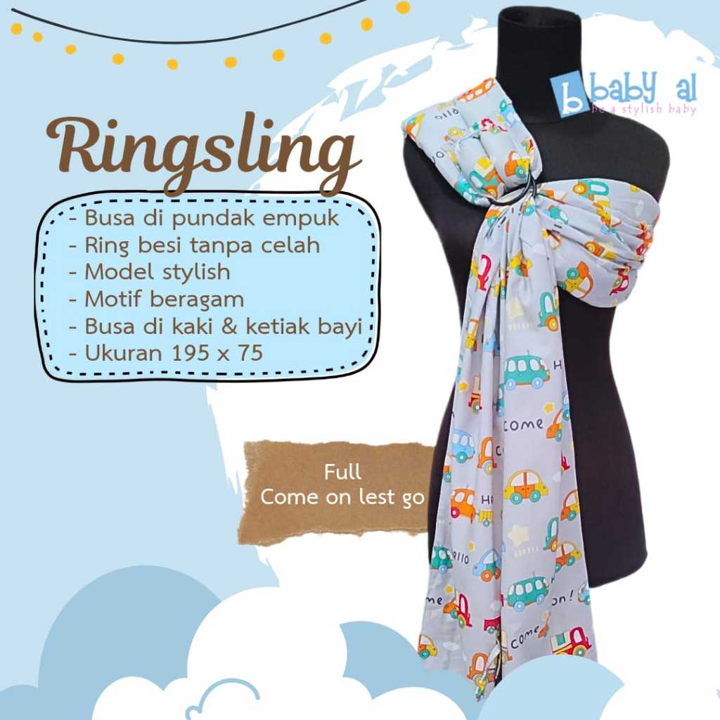 Ring sling baby al on sale