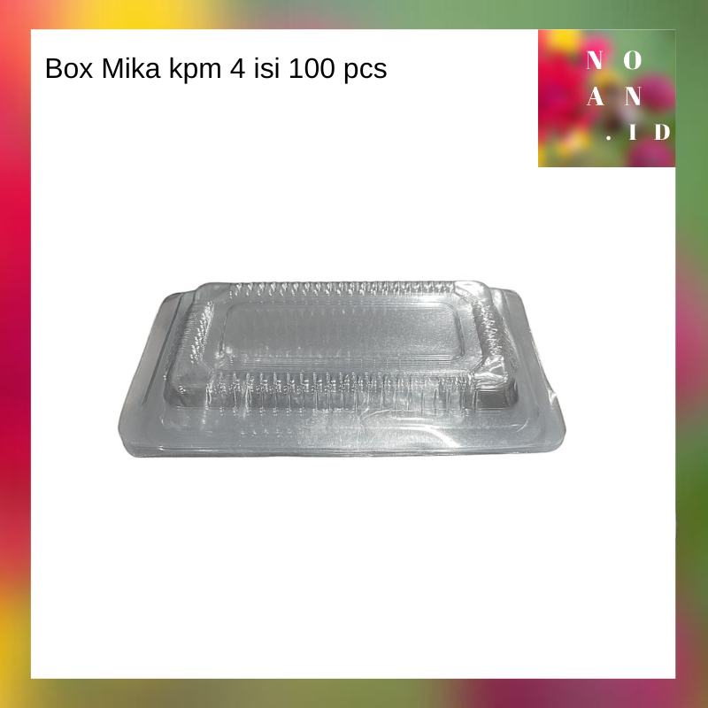 Jual Box Mika kpm 4 isi 100 pcs | Shopee Indonesia