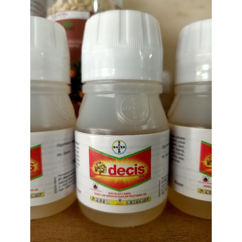 Jual Decis 25EC 50ml insektisida anti daun cabe kriting, pembasmi ulat ...