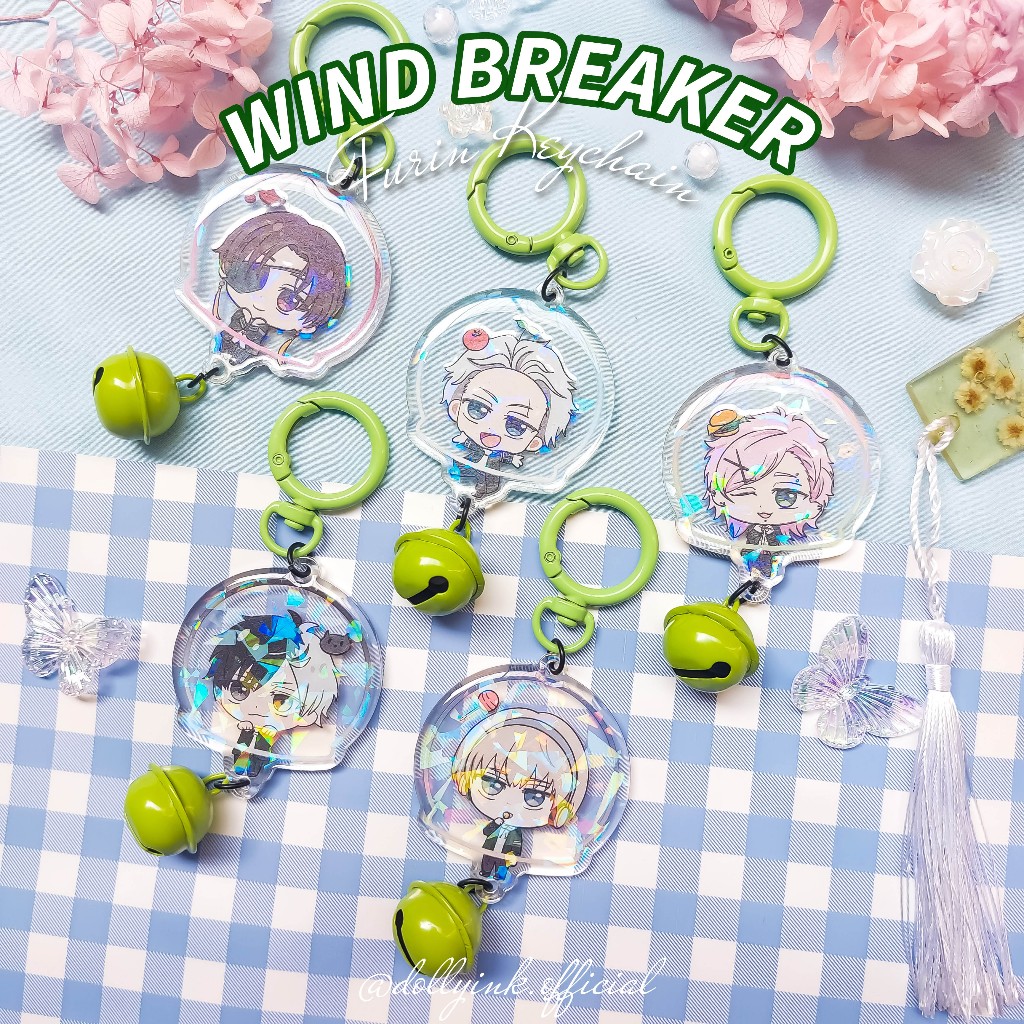 Jual [READY STOCK]WIND BREAKER FURIN KEYCHAIN BY DOLLYINK/WIND BREAKER ...