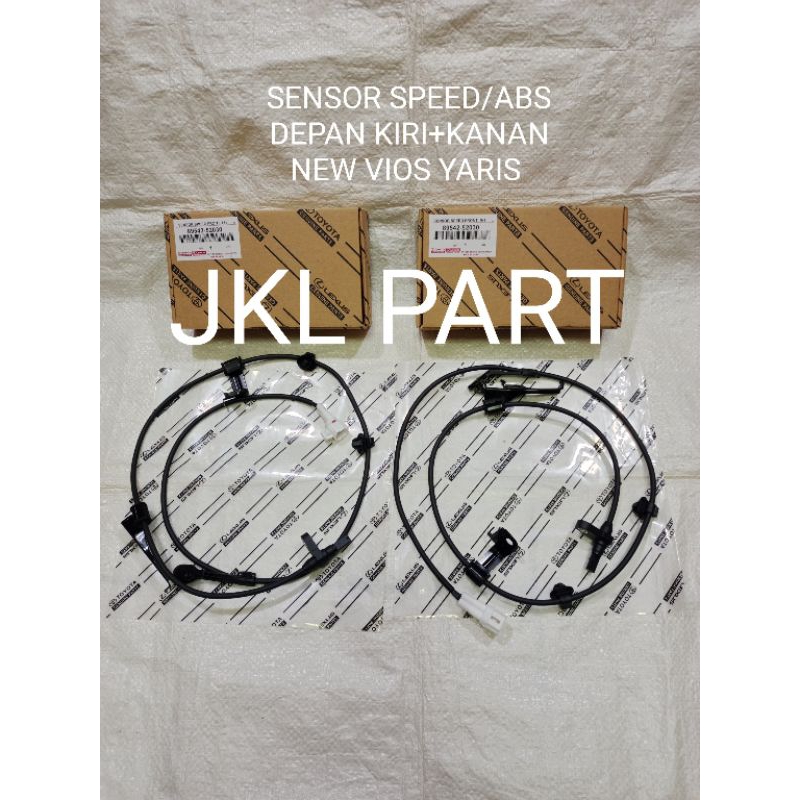 Jual SENSOR SPEED ABS DEPAN KANAN + KIRI NEW VIOS YARIS 2006 2007 2008 ...