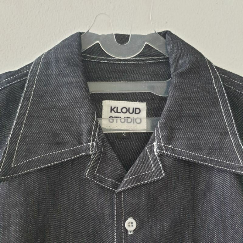 Jual denim shirt by kloud studio | Shopee Indonesia