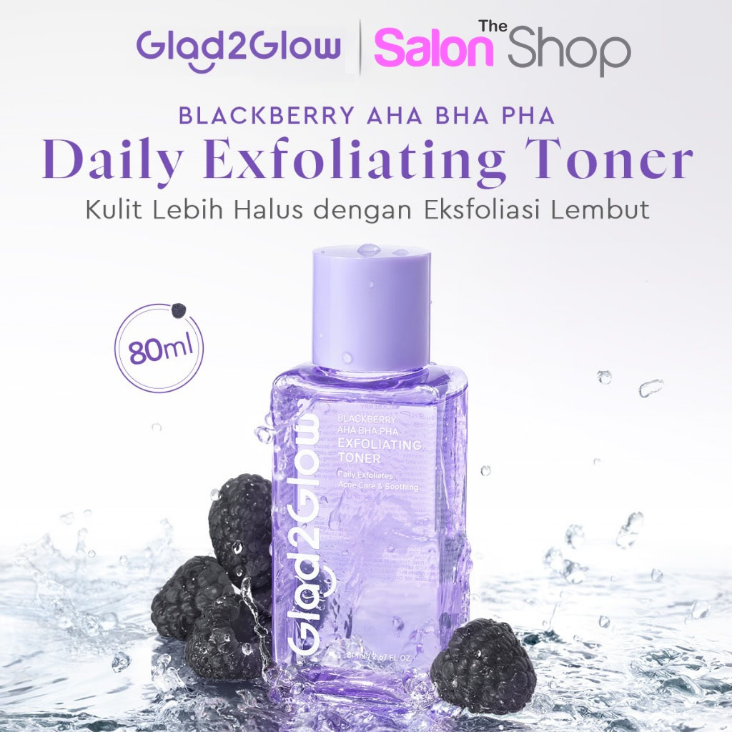 Jual ♦️THESALONSHOP♦️ G2G Glad2Glow Blackberry AHA BHA PHA Daily ...