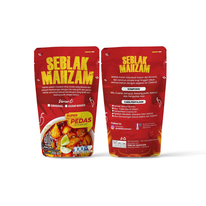 Jual seblak varian asam manis | Shopee Indonesia