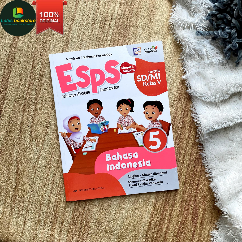 Jual Esps Bahasa Indonesia SD Kelas 5 - Kurikulum Merdeka - Penerbit ...