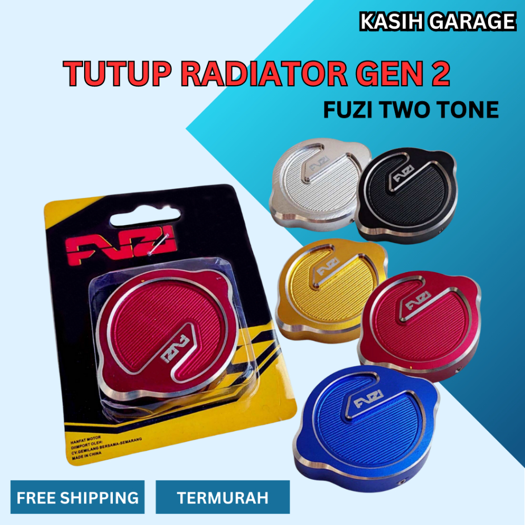 Jual TUTUP RADIATOR TWO TONE FULL CNC UNIVERSAL MATIC VARIO BEAT 2020 ...